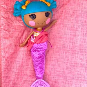 Lala Loopsy gently used mermaid flexible doll Rare